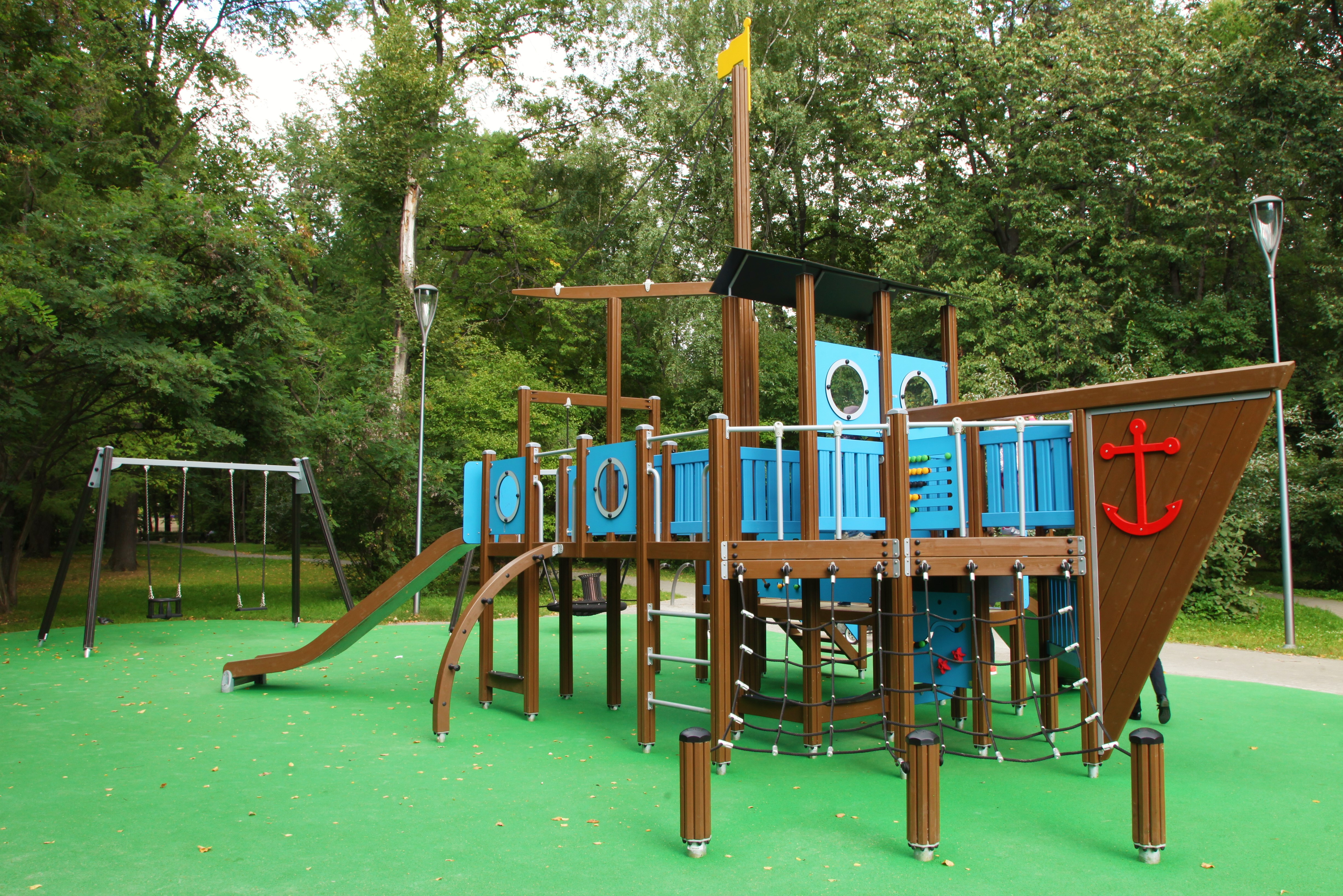 детские зоны в парках